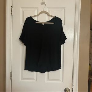 A New Day Ruffle Sleeve Blouse